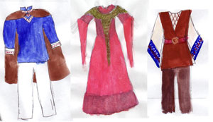 Cone costume designs