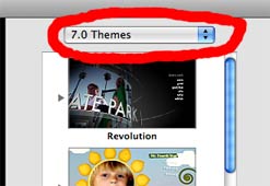 Theme Menu