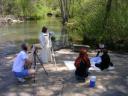 Filming a Scene