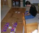 Laying Out the Cardboard
