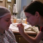Becca gets a makeup job