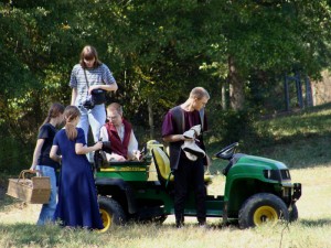 Loading into the Gator